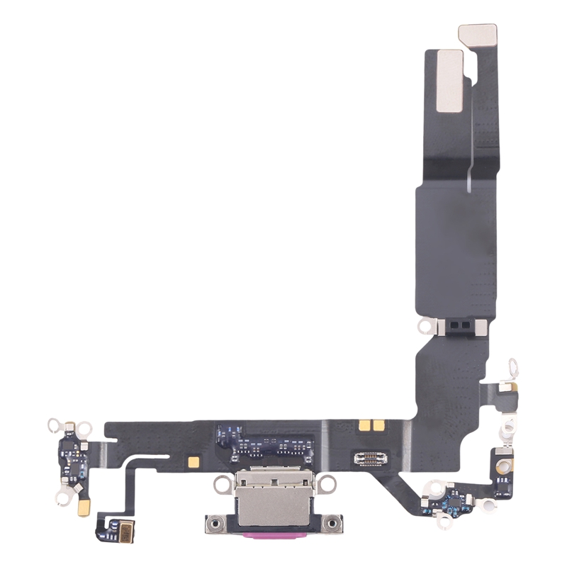 Charging Port Flex Cable for iPhone 16.Original.Pink